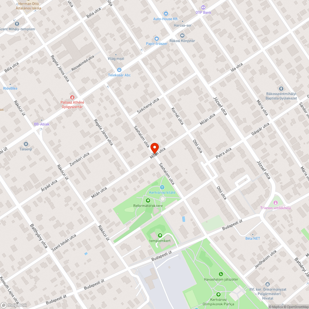 Hiányzó kerékpáros kiegészítő tábla bejelentés helye