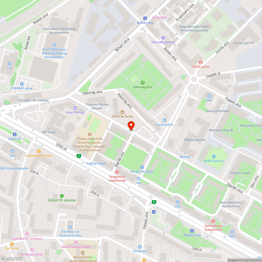 Elhagyott motor Kőbányán bejelentés helye