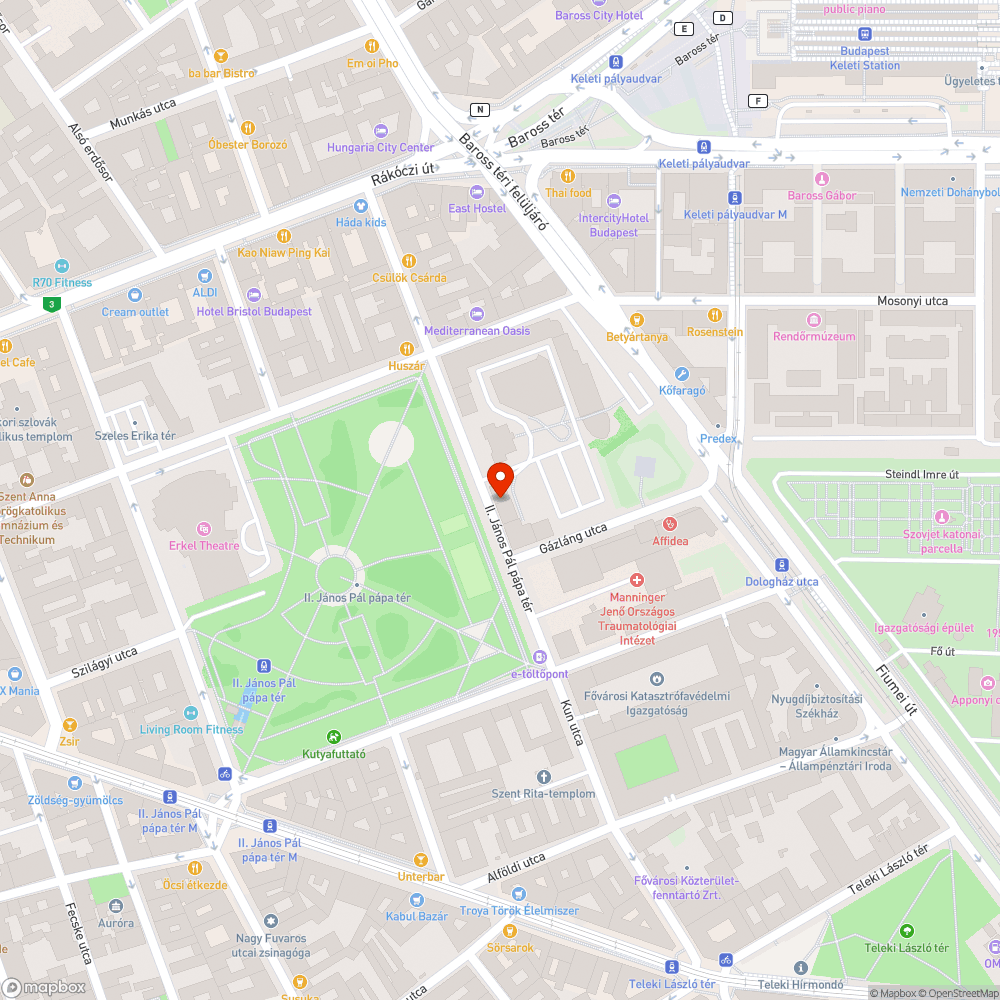 Kellemesen kerékpárral Körútról Kerepesire Közlekedni bejelentés helye