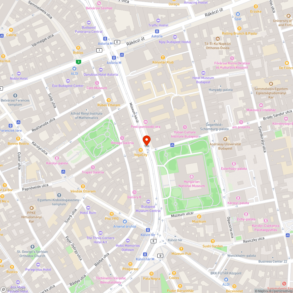 Kiégett kerékpáros jelző bejelentés helye