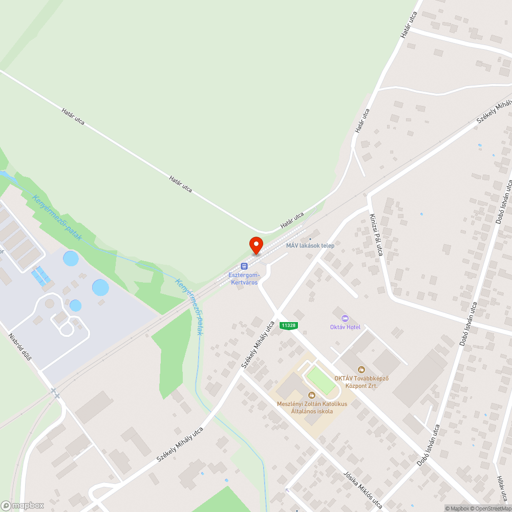 Veszélyesen kiálló csavar bejelentés helye