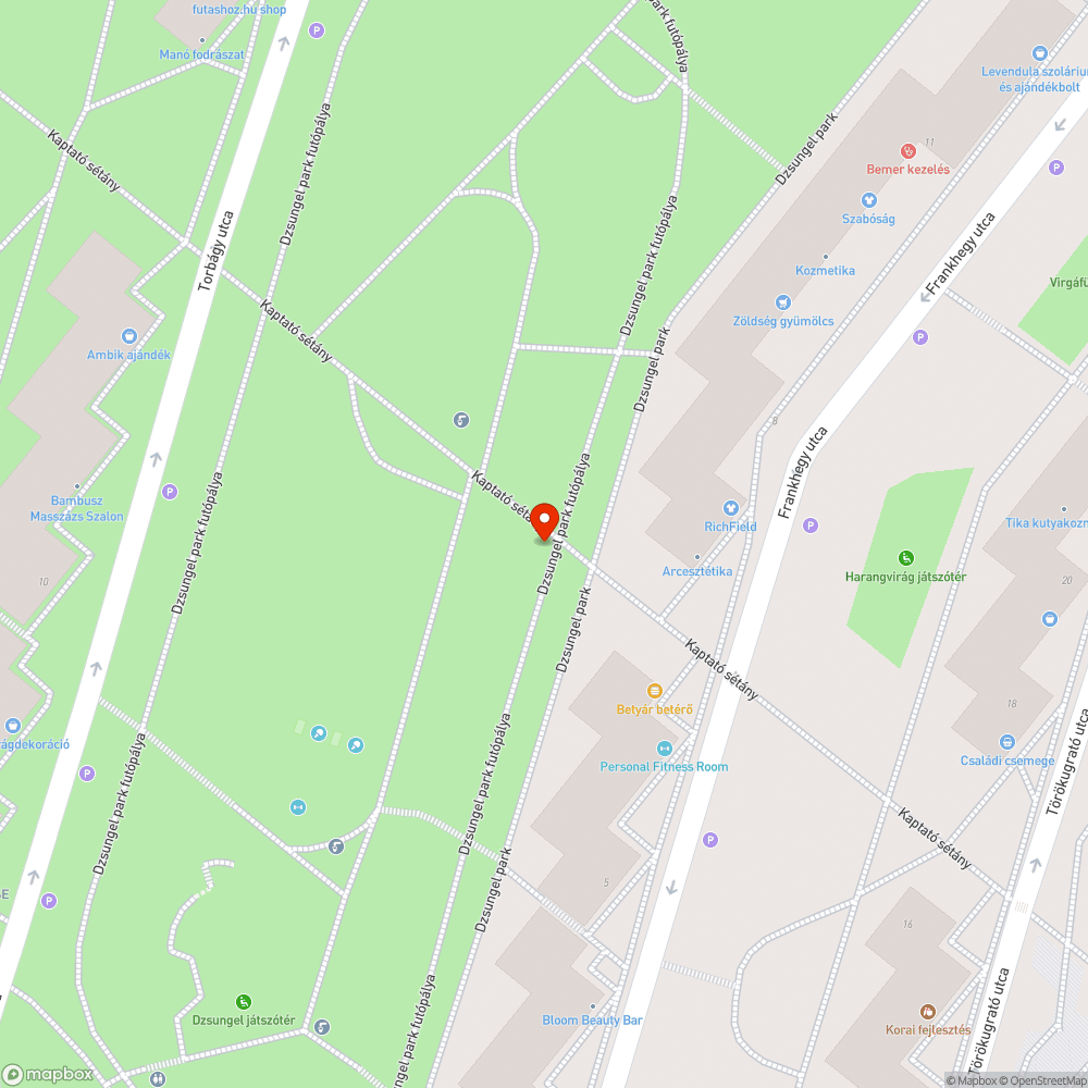 Plakát a FŐTÁV oszlopán Frankhegy - Kaptató bejelentés helye