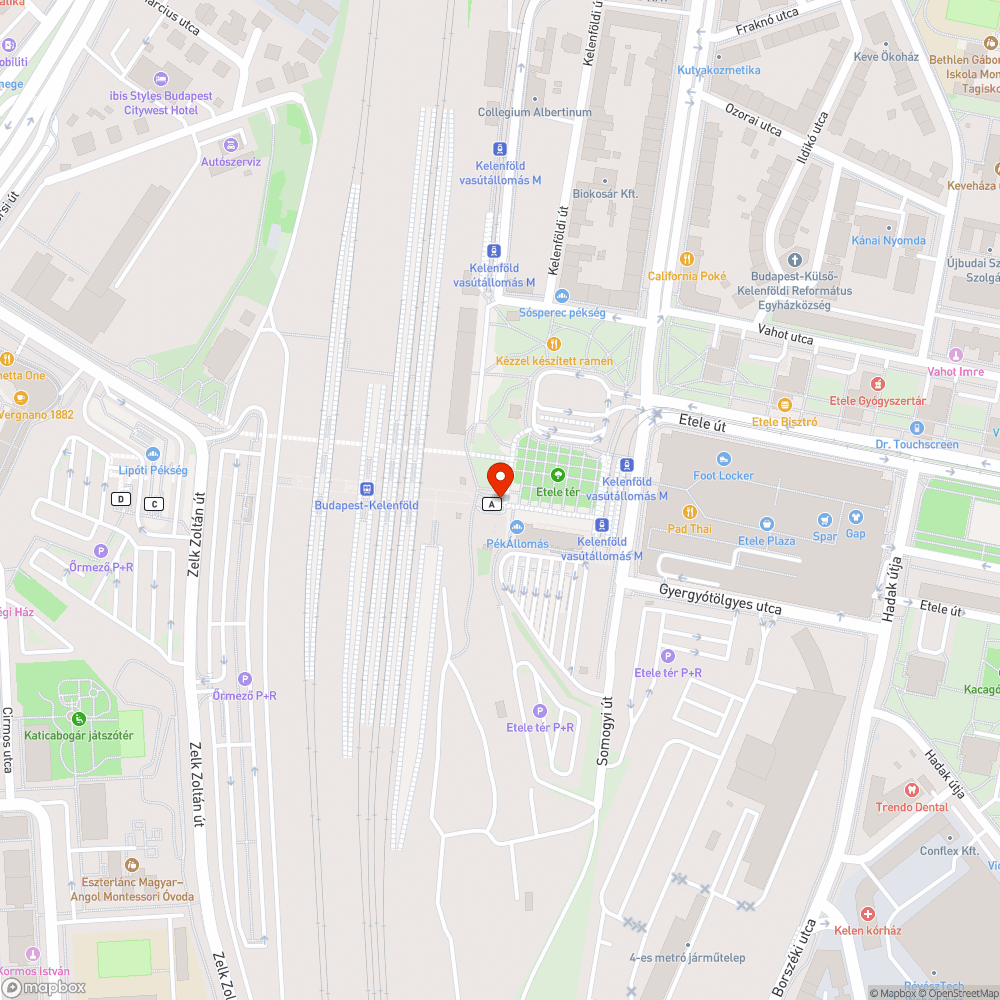 Az Etele tér nem szemétlerakó és nem nyilvános wc! bejelentés helye