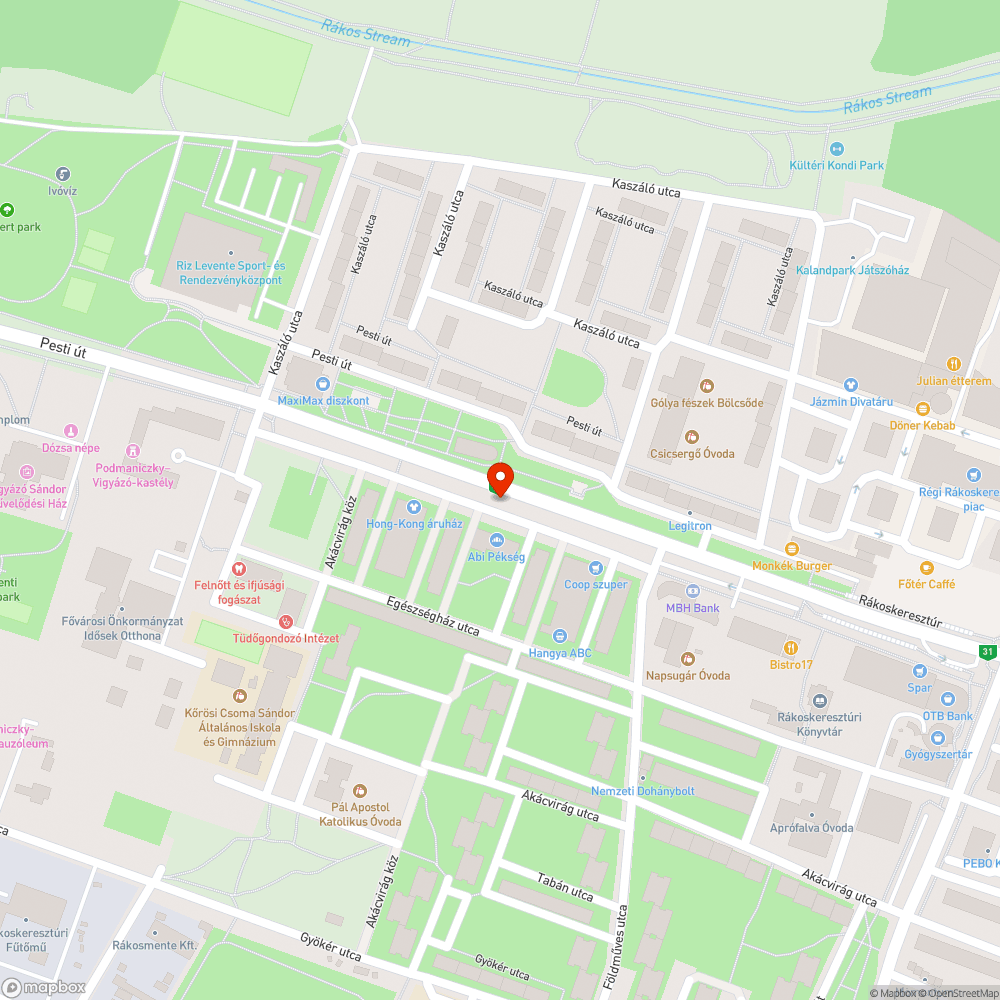 Lefejel a plakát bejelentés helye