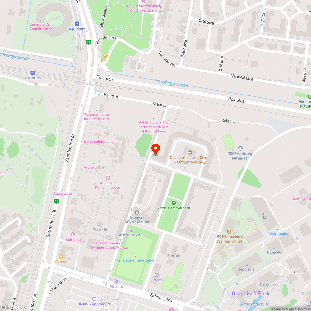 Összetört járda bejelentés helye