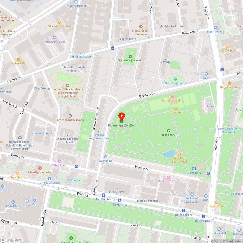 Bikás / Kalóz játszótér KRESZ táblái bejelentés helye