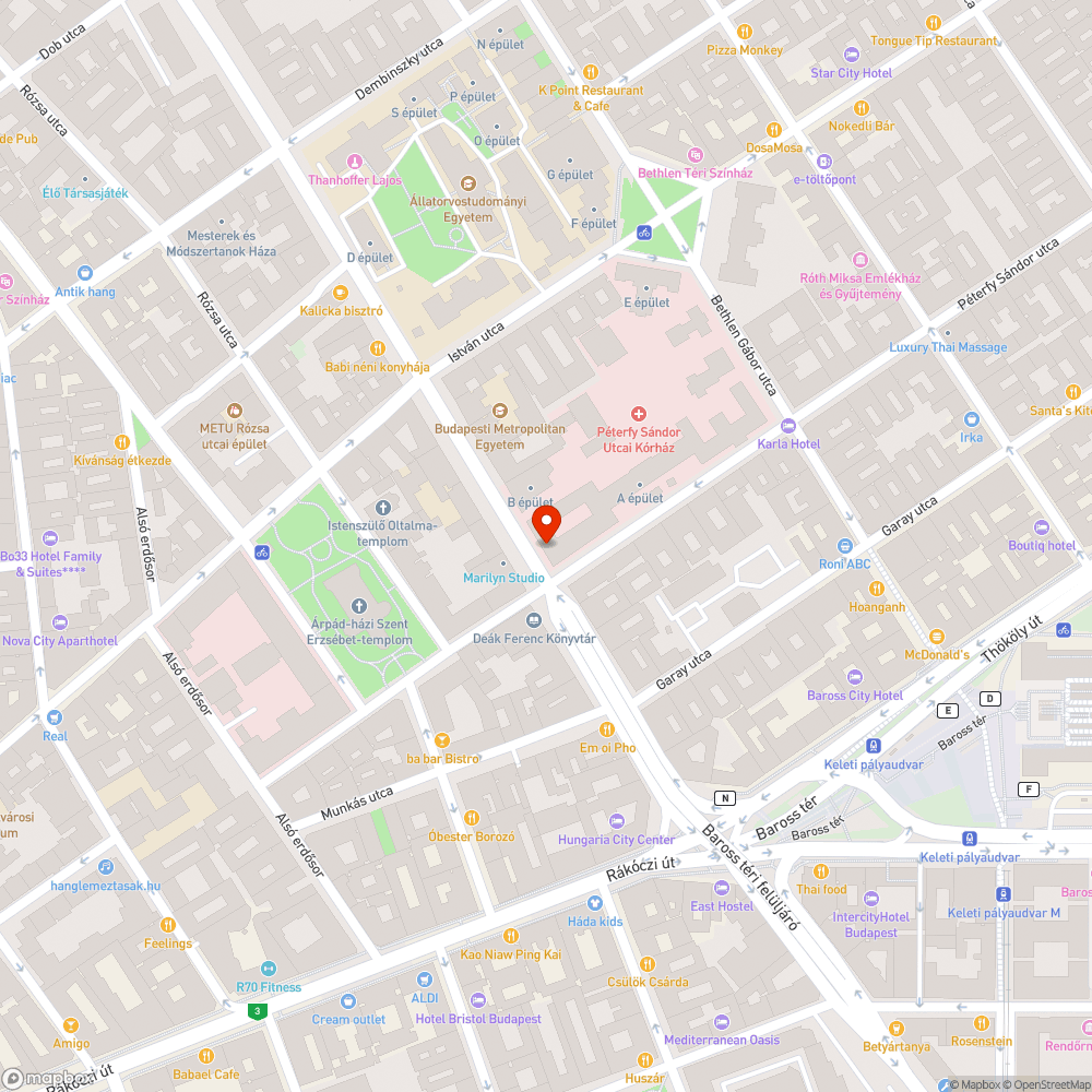 Leszakadt szemetes bejelentés helye