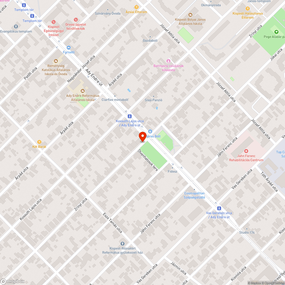 Letakart mozgásképtelen autó bejelentés helye