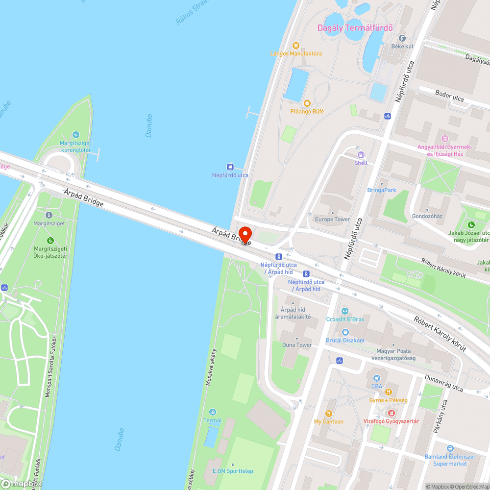 Jelentős mennyiségű hulladék a híd alatt bejelentés helye