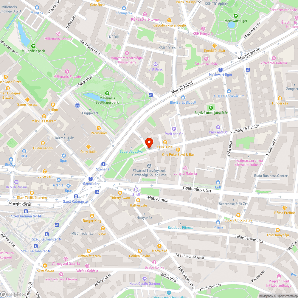 Előfordult tábla bejelentés helye