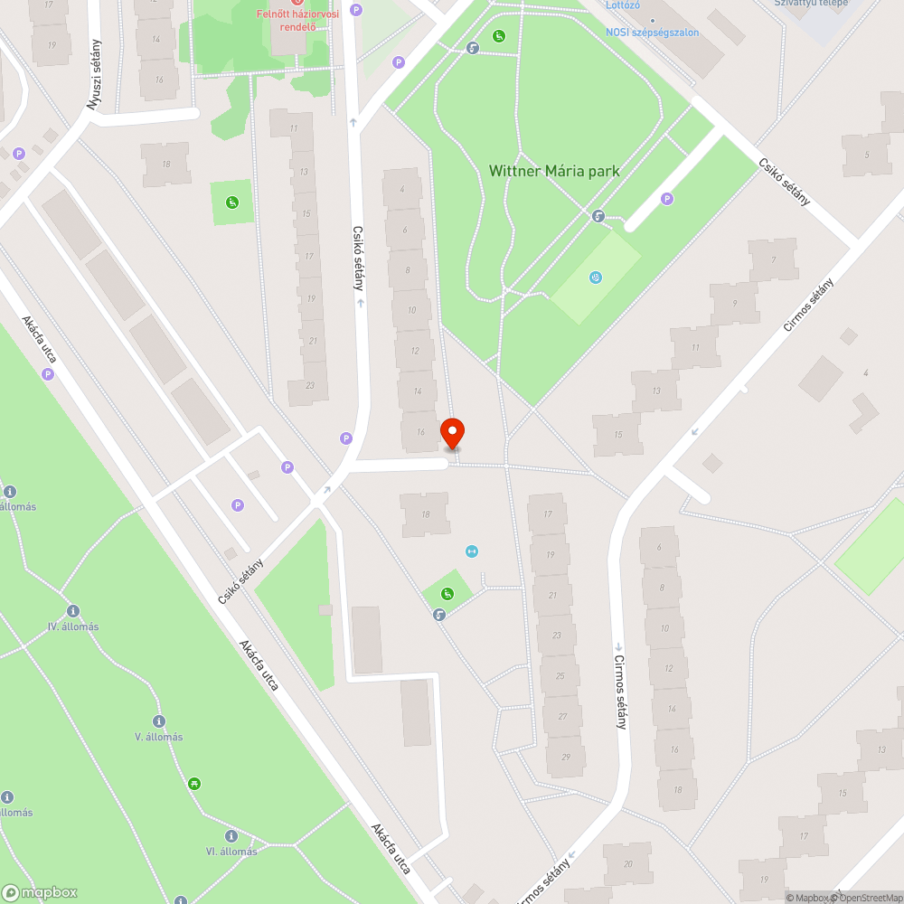 Kidőlt poller bejelentés helye