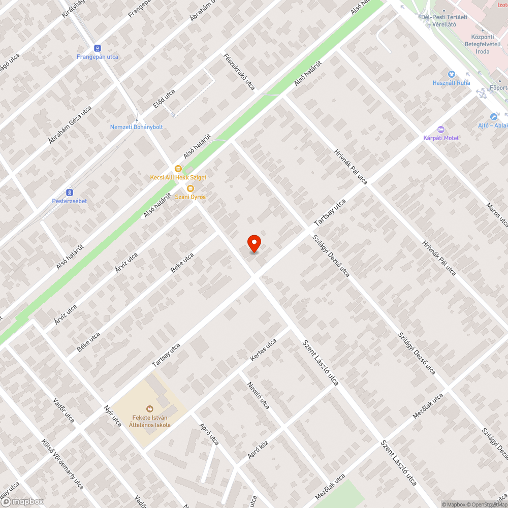 Soroksári kereszteződés bejelentés helye