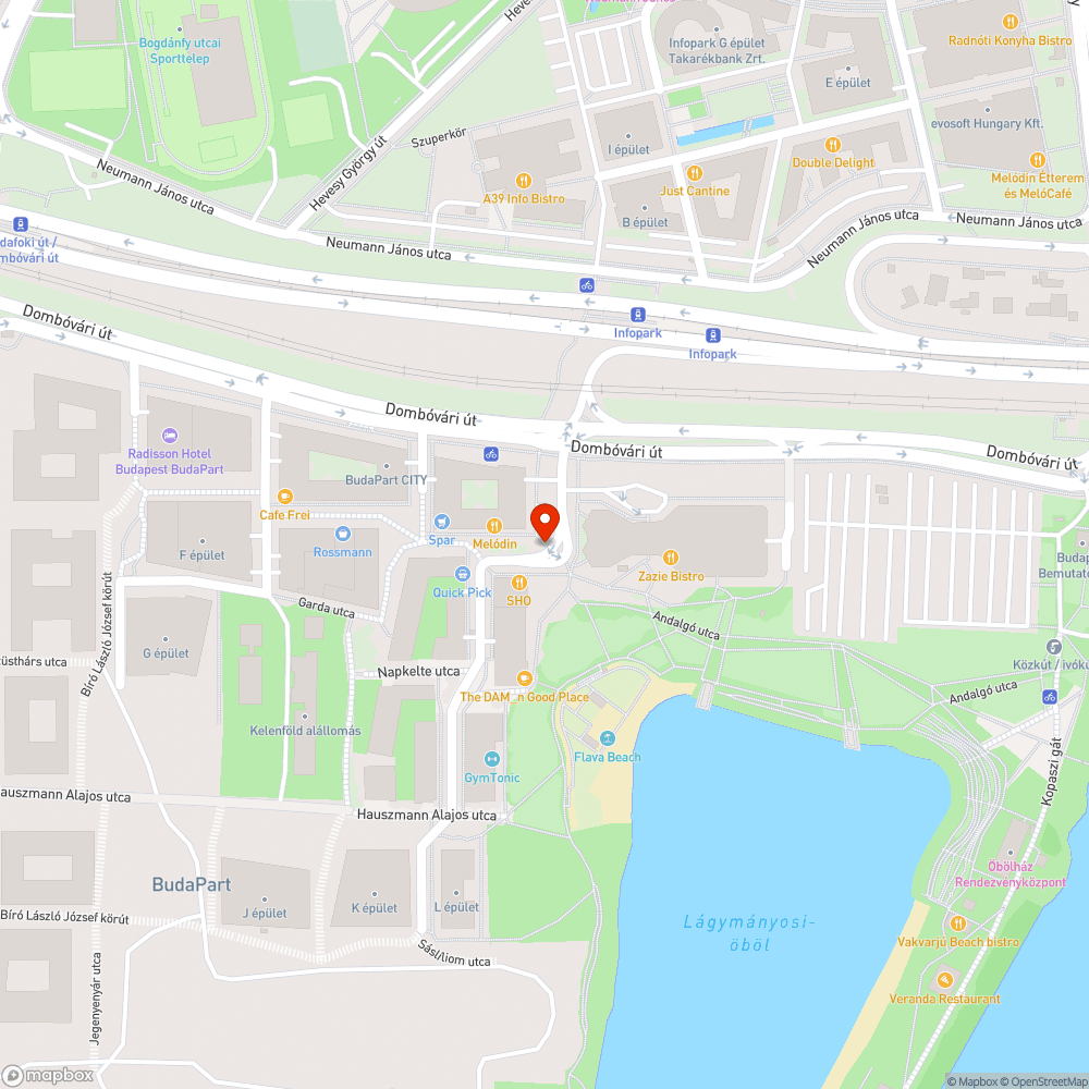 Sérült nem működő lámpa bejelentés helye