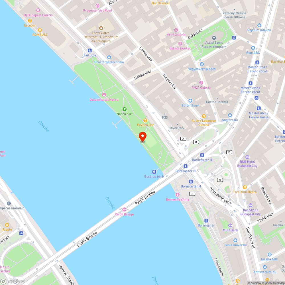 Graffiti és kosz bejelentés helye