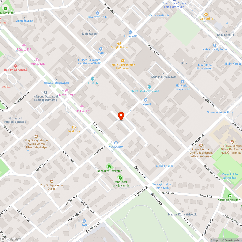 Elhagyott Ford bejelentés helye