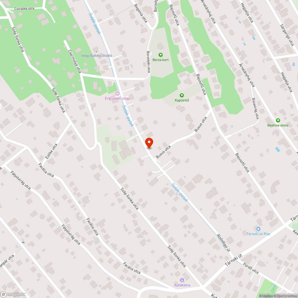 Rollerek a fán bejelentés helye