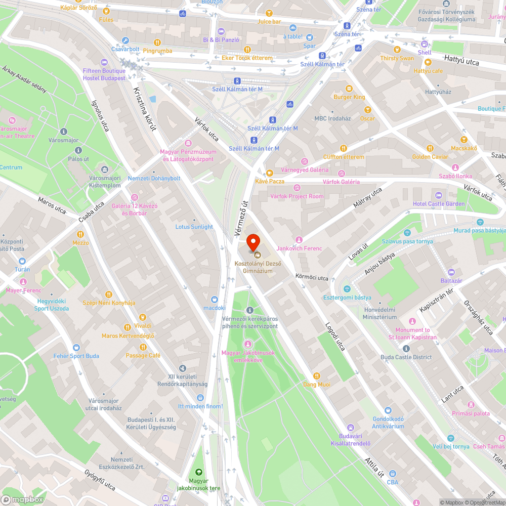 Összefirkált fal bejelentés helye