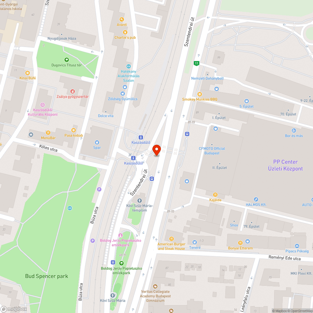 Graffitis falak, gettó aluljáró bejelentés helye