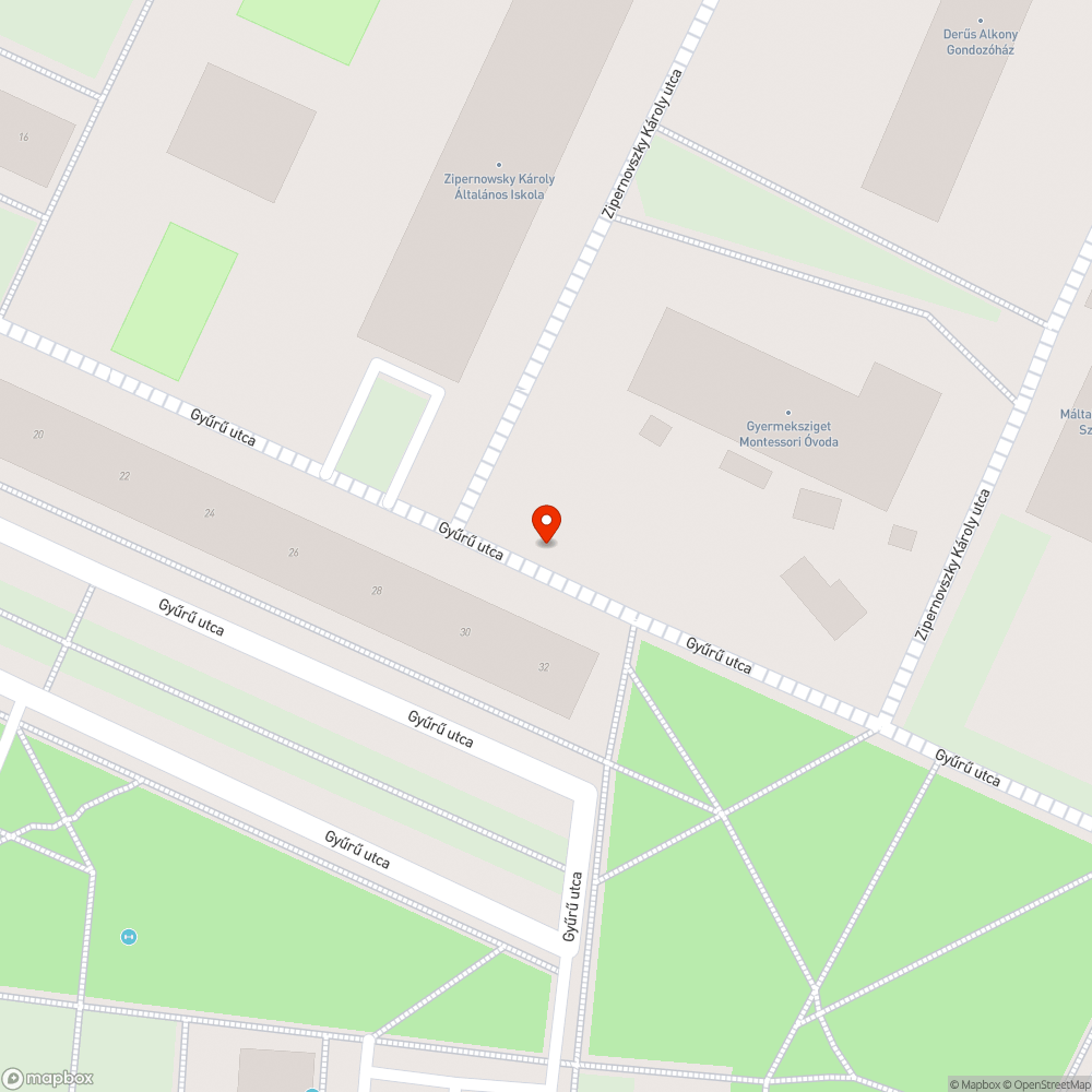 Rongált villanyoszlop bejelentés helye