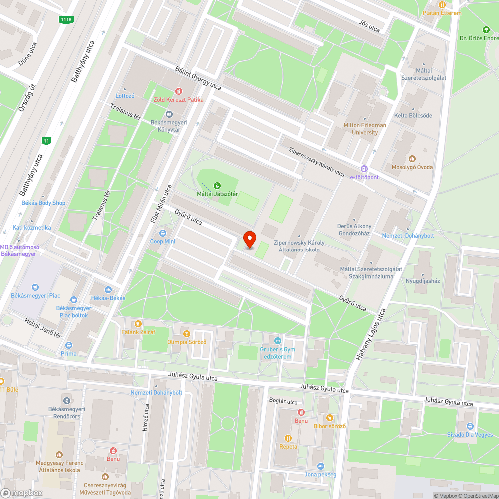 Fölöslegessé vált támasztó bejelentés helye