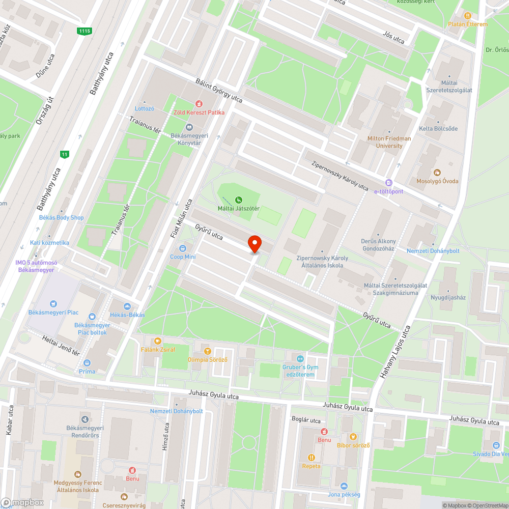 Zöldhulladék bejelentés helye