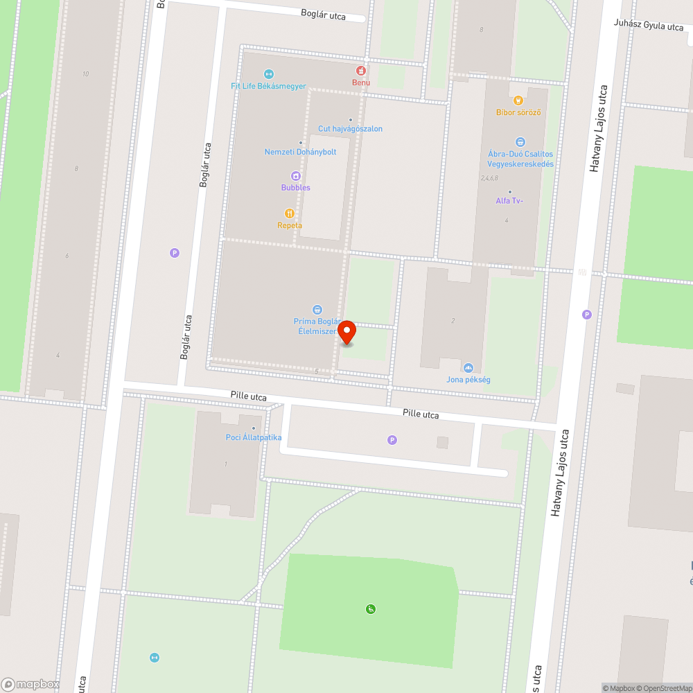 Fára kötözött reklám /ÚJABB/ bejelentés helye