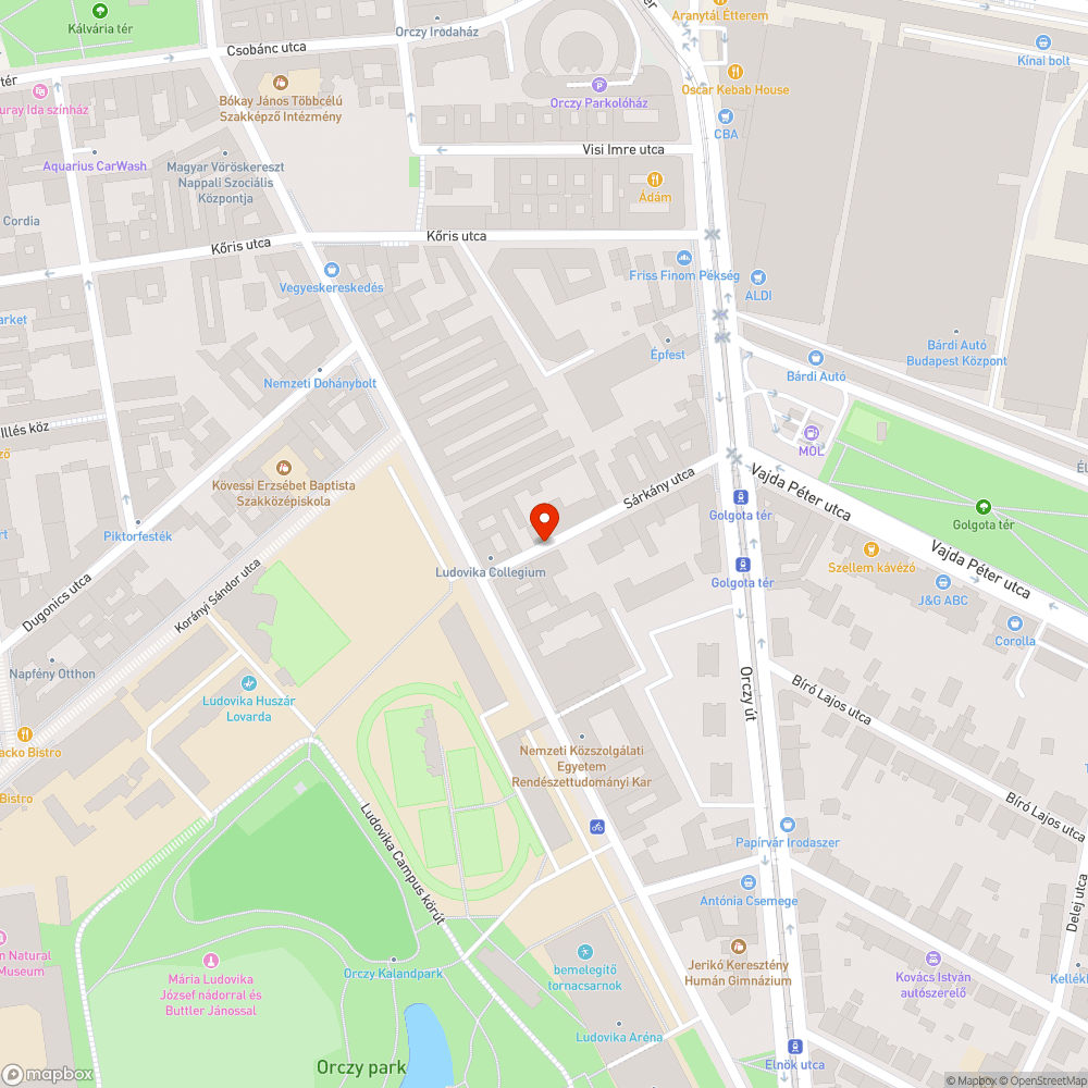 Elhagyott gépjármű bejelentés helye