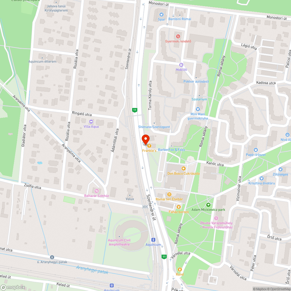 Nyomvályús aszfalt bejelentés helye