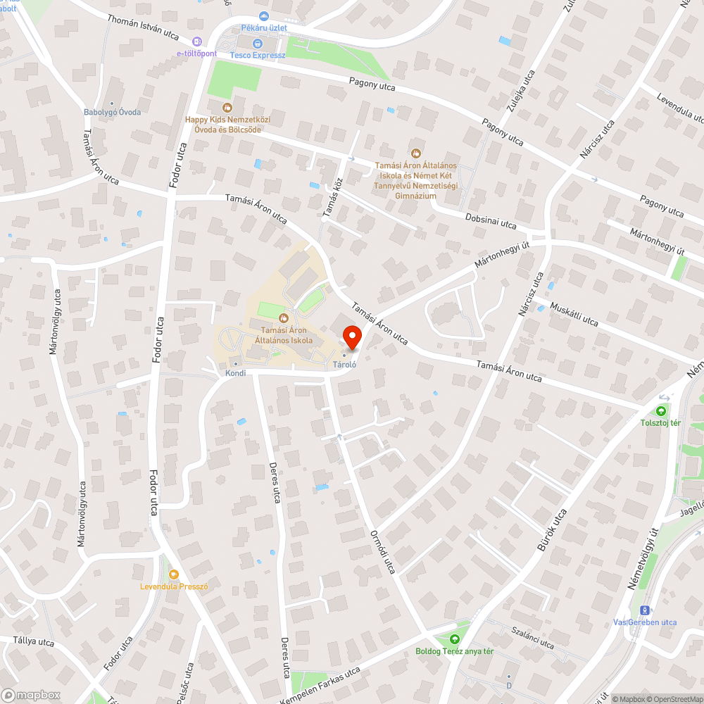 Járdán megközelíthetetlen iskola bejelentés helye