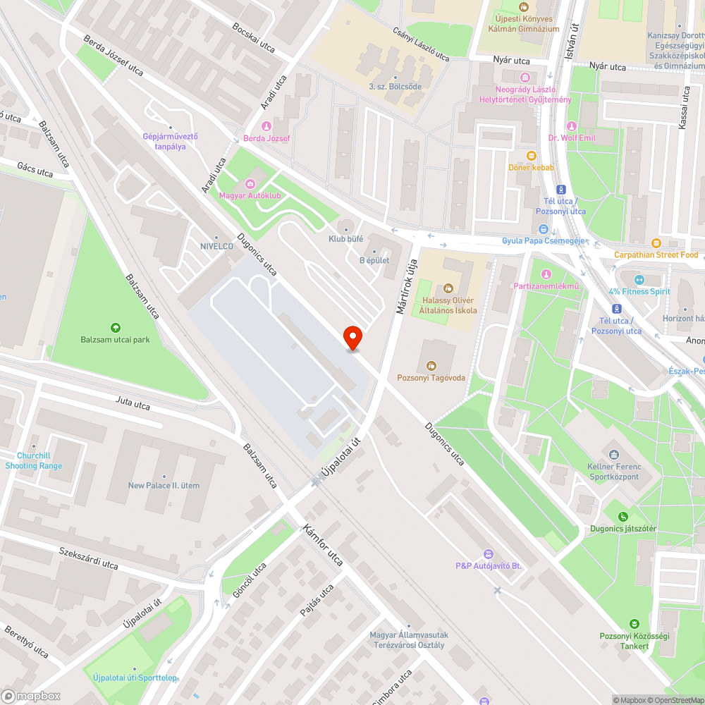 járda hiánya bejelentés helye