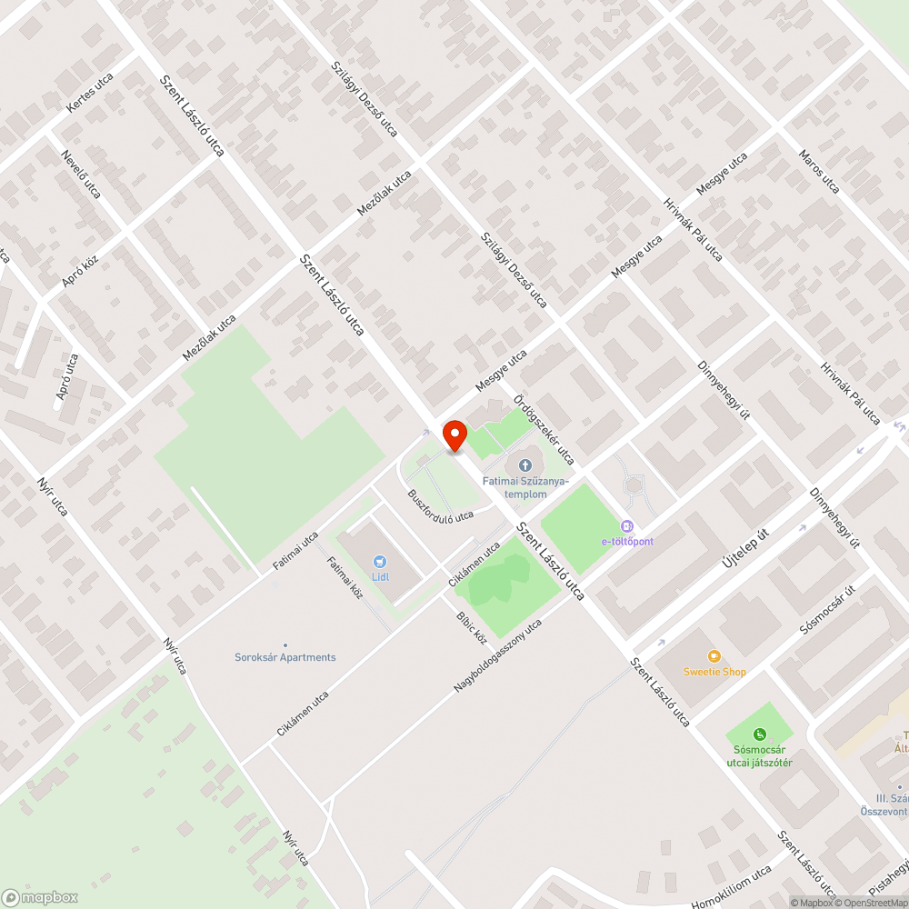 Betört üveg a buszváróban bejelentés helye