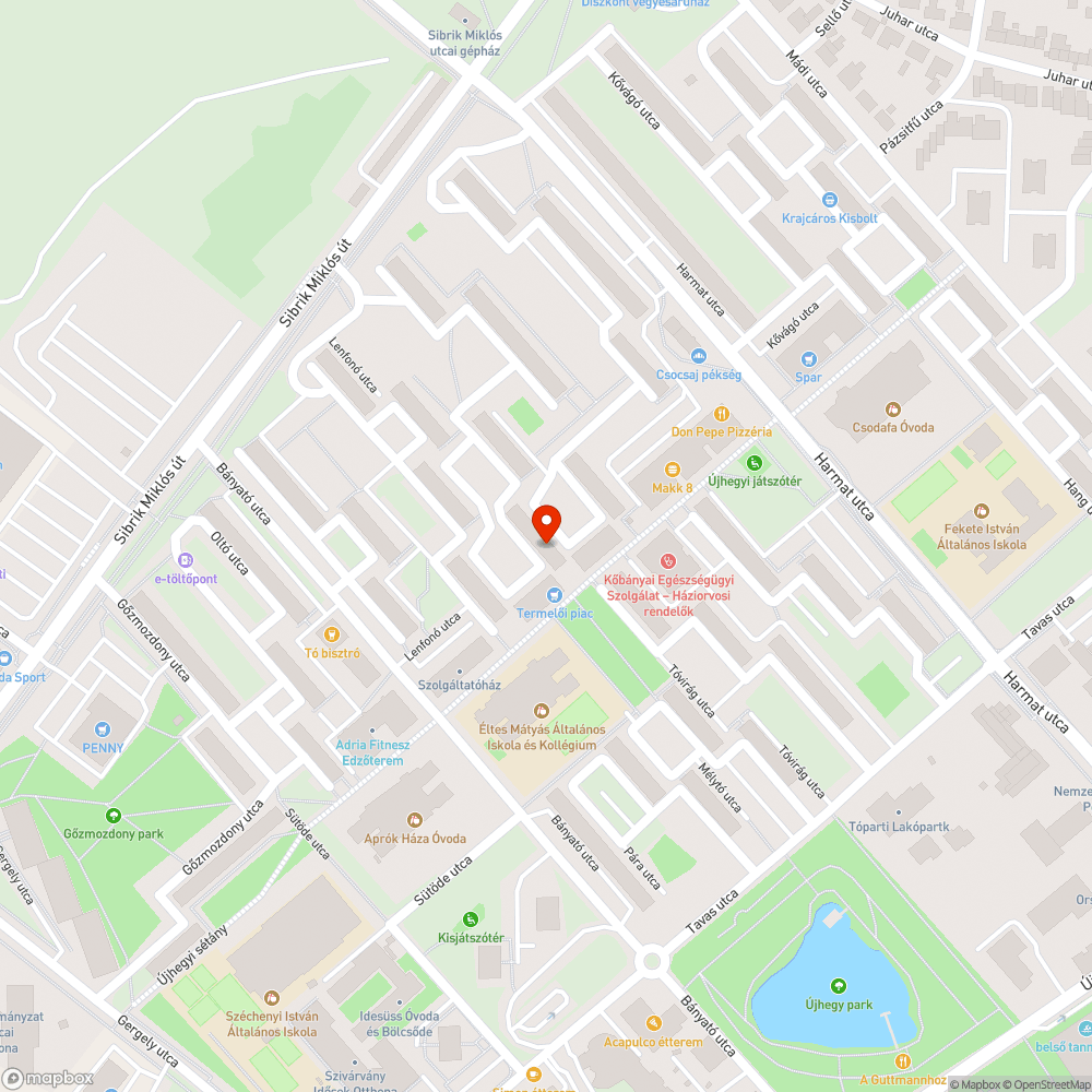 Hibásan épített járdák bejelentés helye