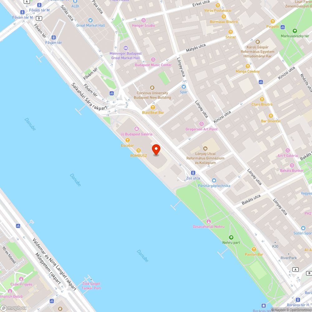 Fényszennyező Bálna bejelentés helye