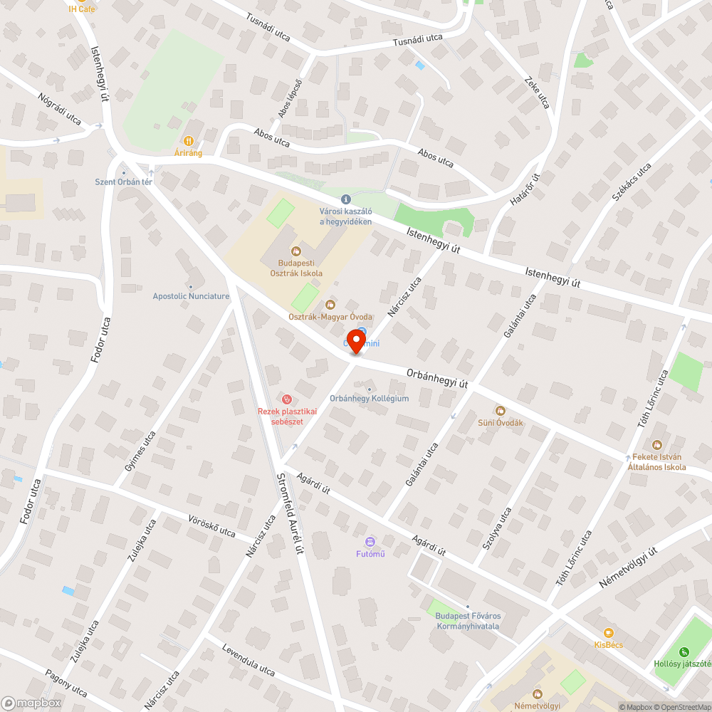 Járda hiánya - veszélyes átkelés bejelentés helye