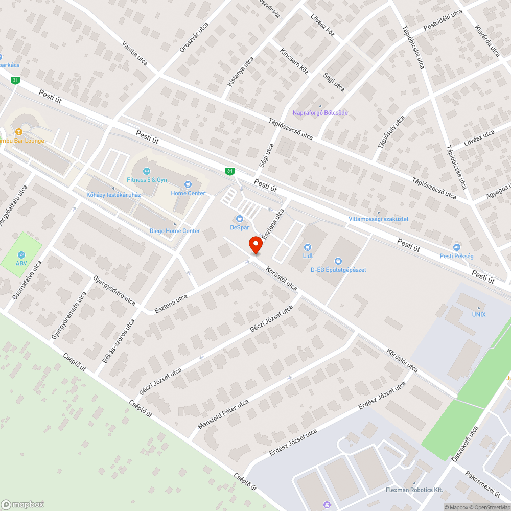 Telítődött és eldugult vízelvezető árok bejelentés helye