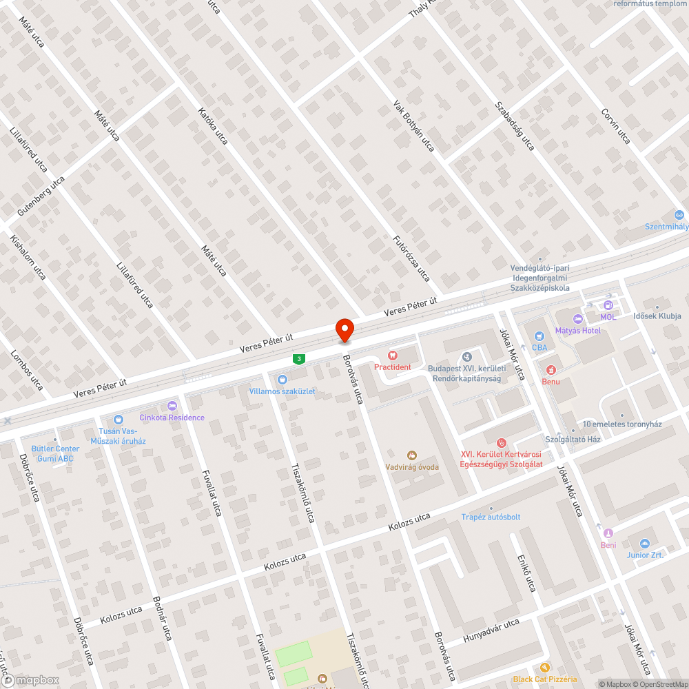 Kifakult tábla bejelentés helye