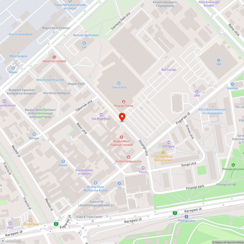 Lift bejelentés helye