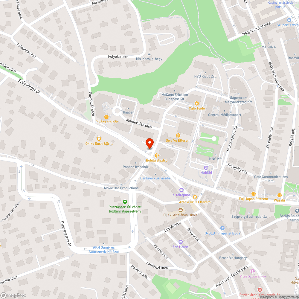 Eldugult bejelentés helye