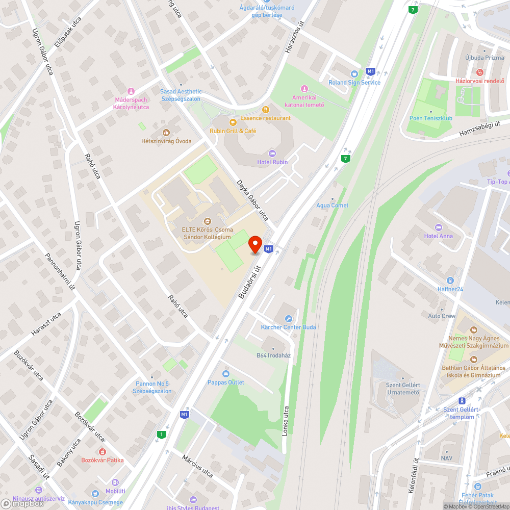 Vizeletszagú buszmegálló Dayka Gábor utca bejelentés helye