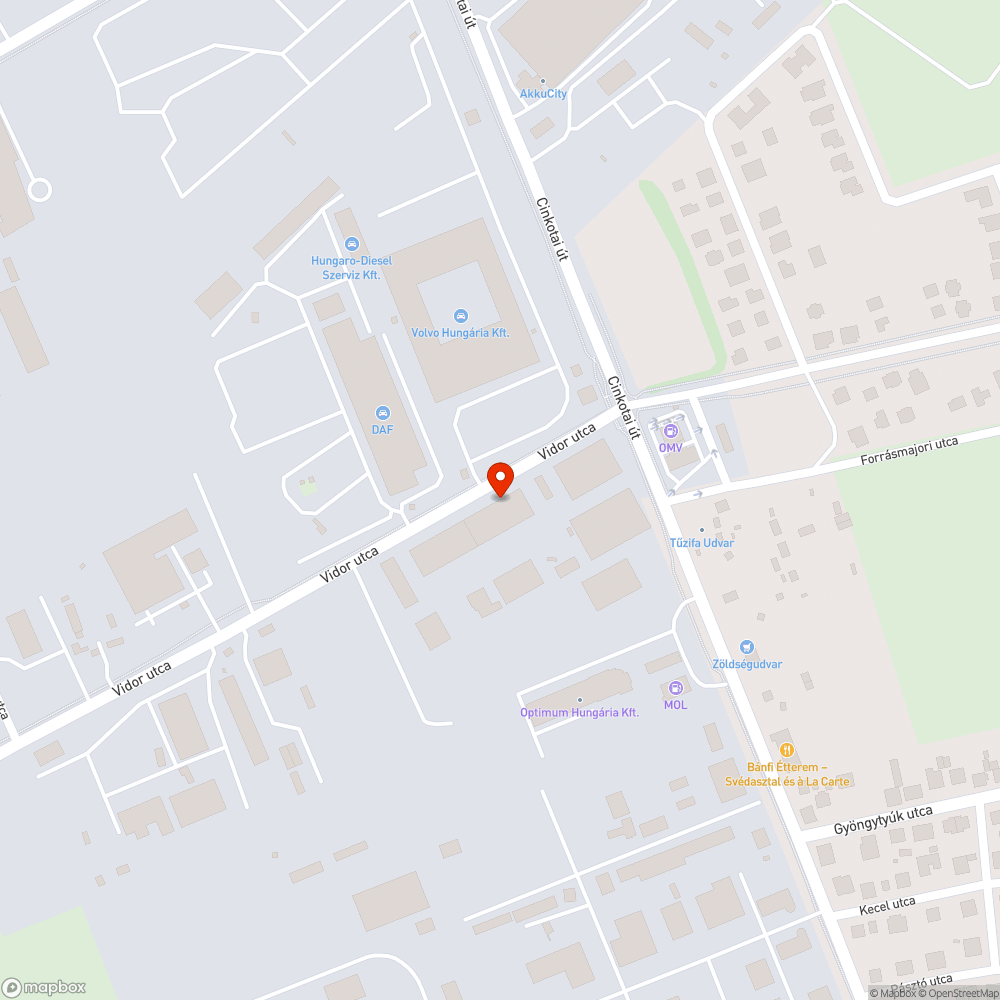 Kidölt közúti tábla bejelentés helye