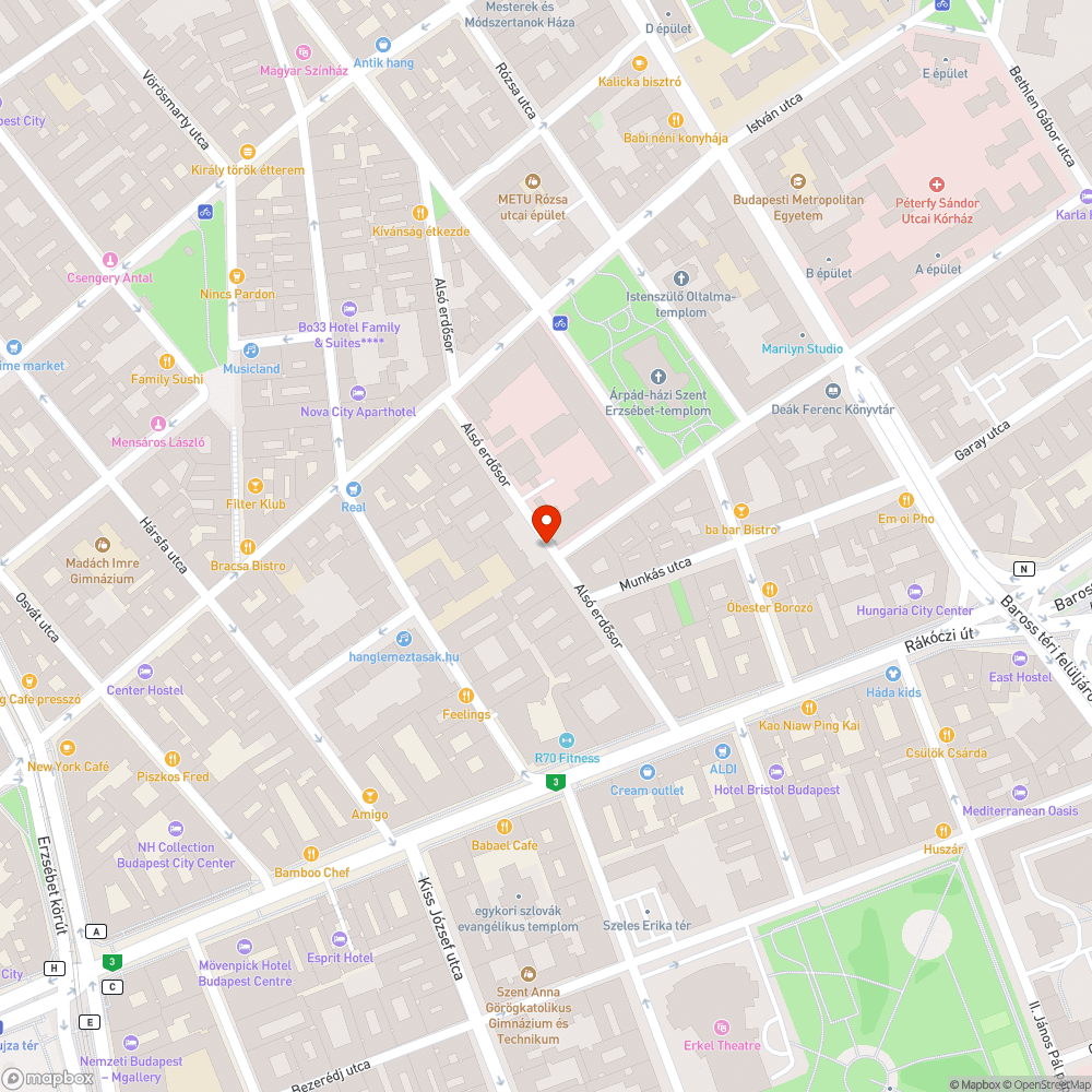 Kidöntött védőkorlát bejelentés helye