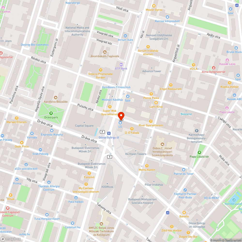 Rozsdás oszlopok a Huba utcában bejelentés helye