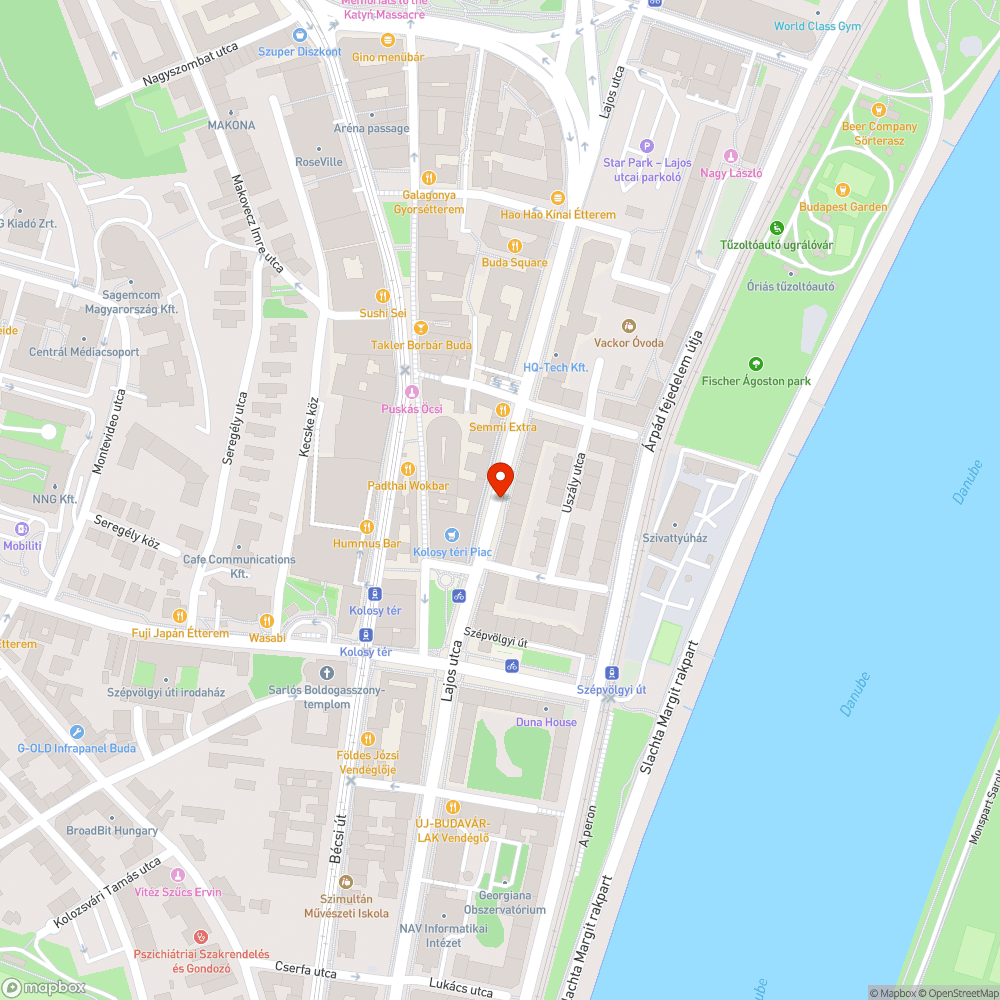 111-es busz bejelentés helye