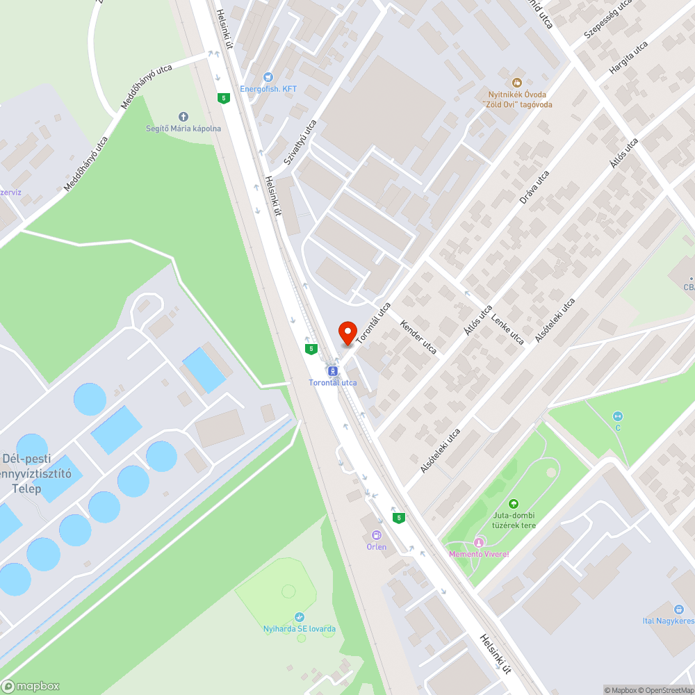 kint felejtett tábla bejelentés helye