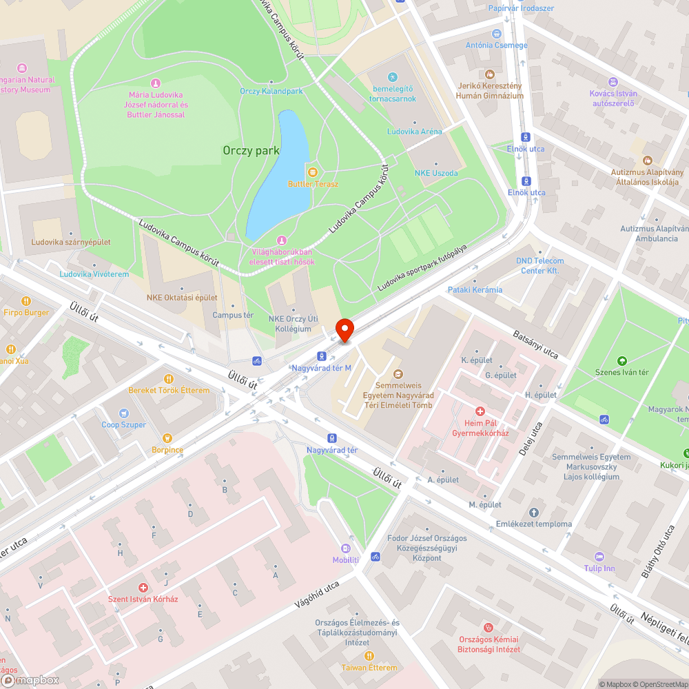 Lekopott gyalogátkelőhely bejelentés helye