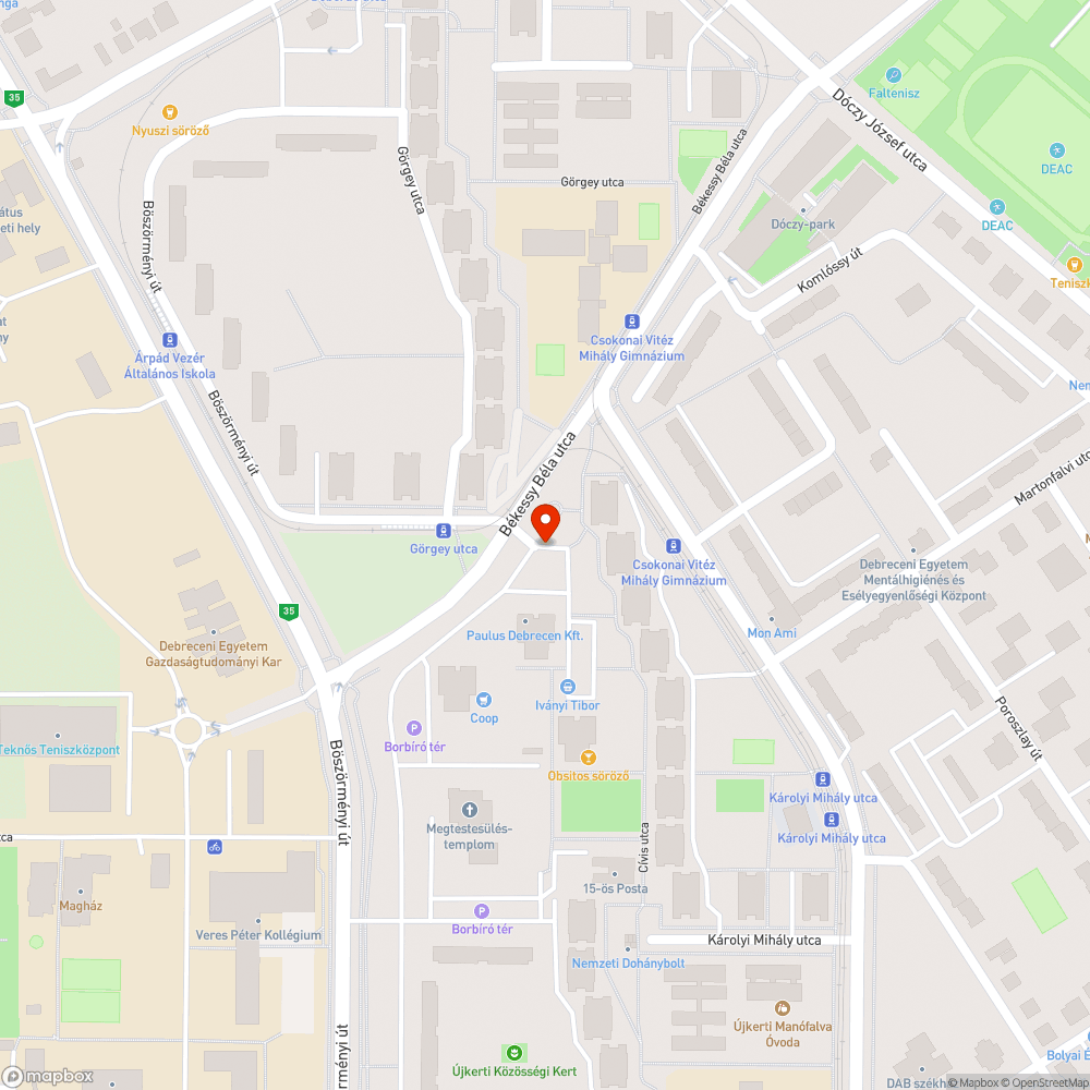 Eldugult víznyelő bejelentés helye