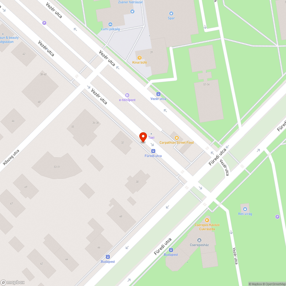 Csapadékvíz elvezetés bejelentés helye