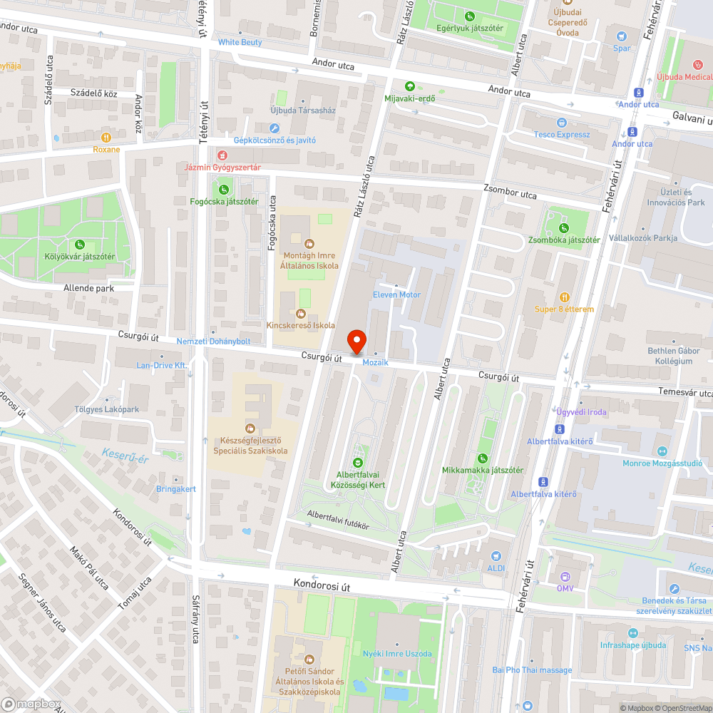 Faültetés bejelentés helye