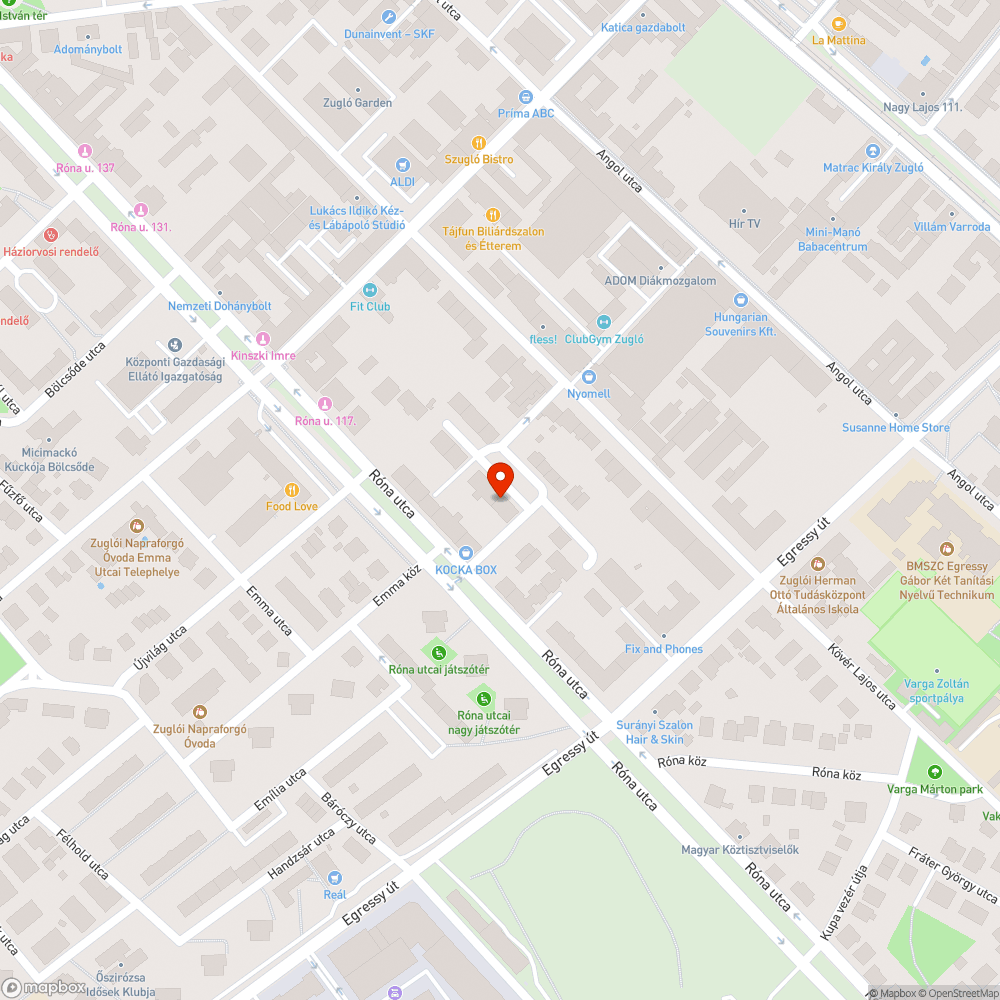 Lakó- pihenő övezeti beparkolás és behajtás bejelentés helye