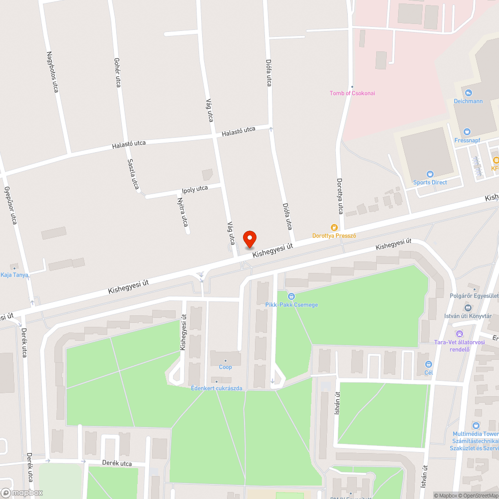 Eldugult csapdékvíznyelő bejelentés helye